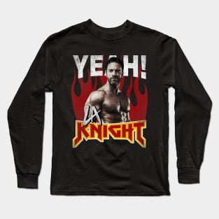 Vintage La Knight Smackdown! Long Sleeve T-Shirt